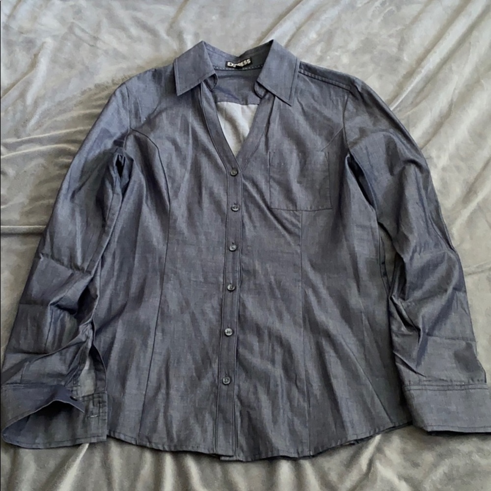 Express Button Down Dress Shirt